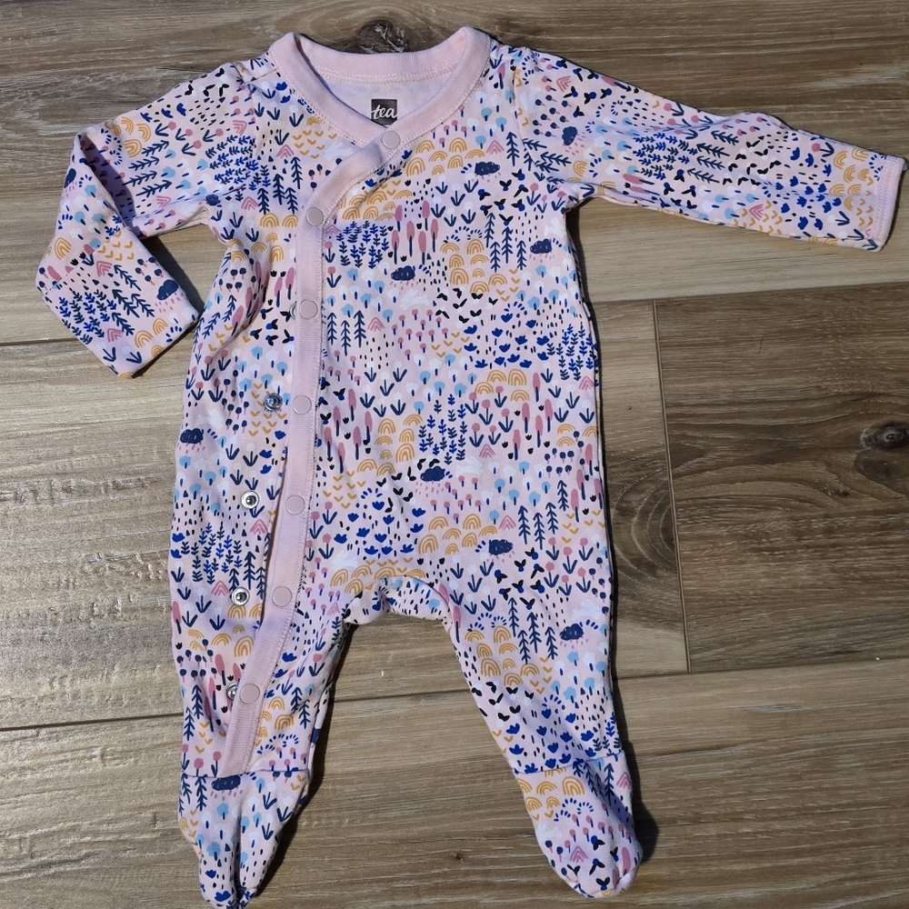 Floral Print Kids One Piece